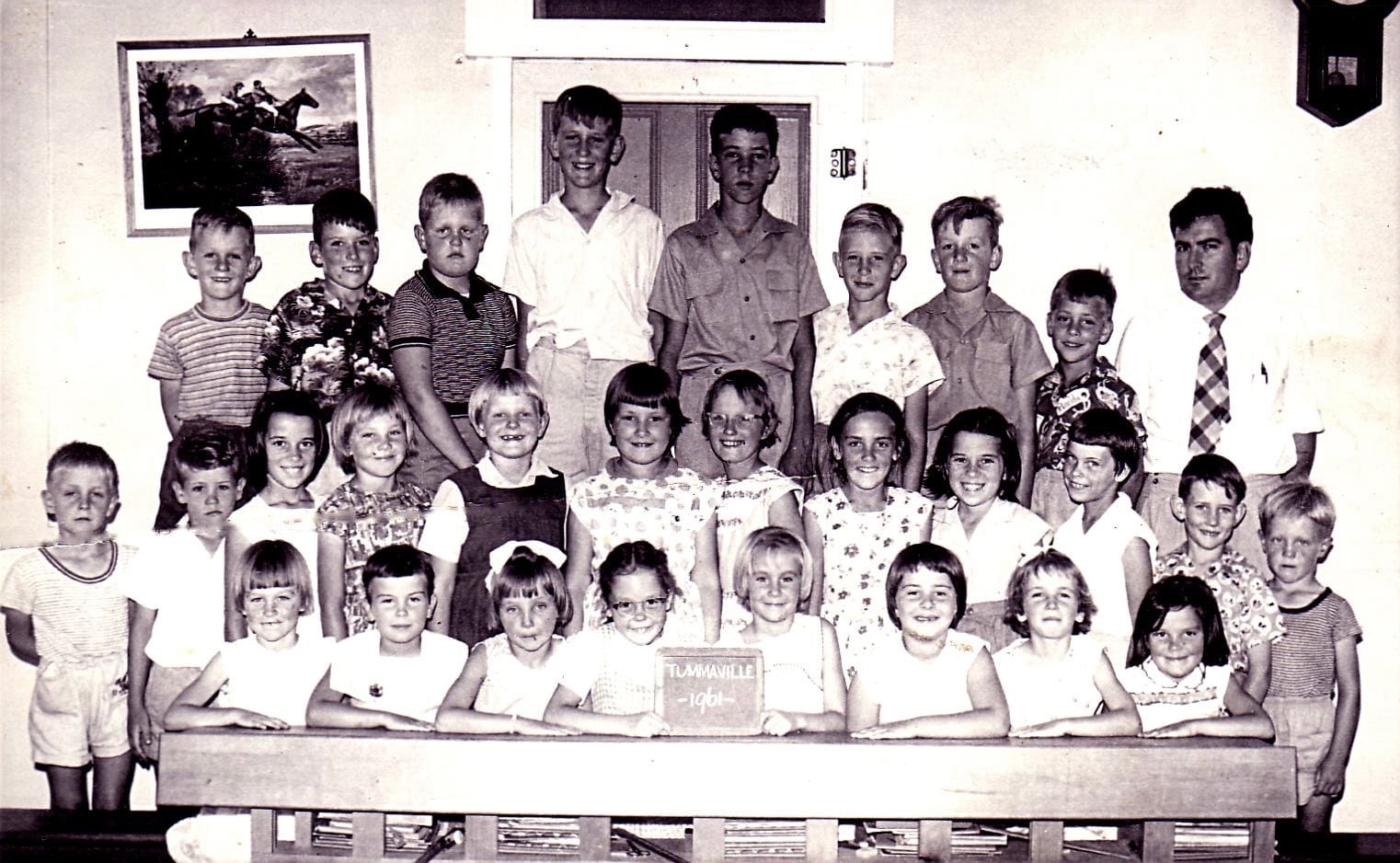 Photo of Tummaville School Pupils in 1961